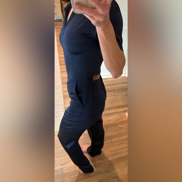 RIVET UTILITY Navy Blue Jumpsuit XS - Picture 4 of 9